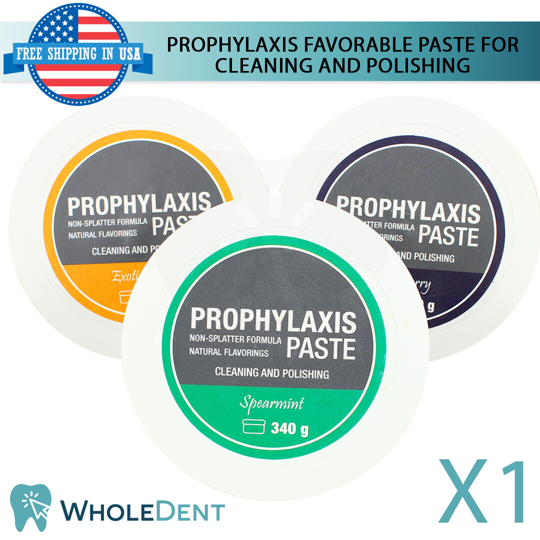 Prophy Taste Prophylaxis Paste Dental Stain Remove Teeth Polish Flavor Home Use