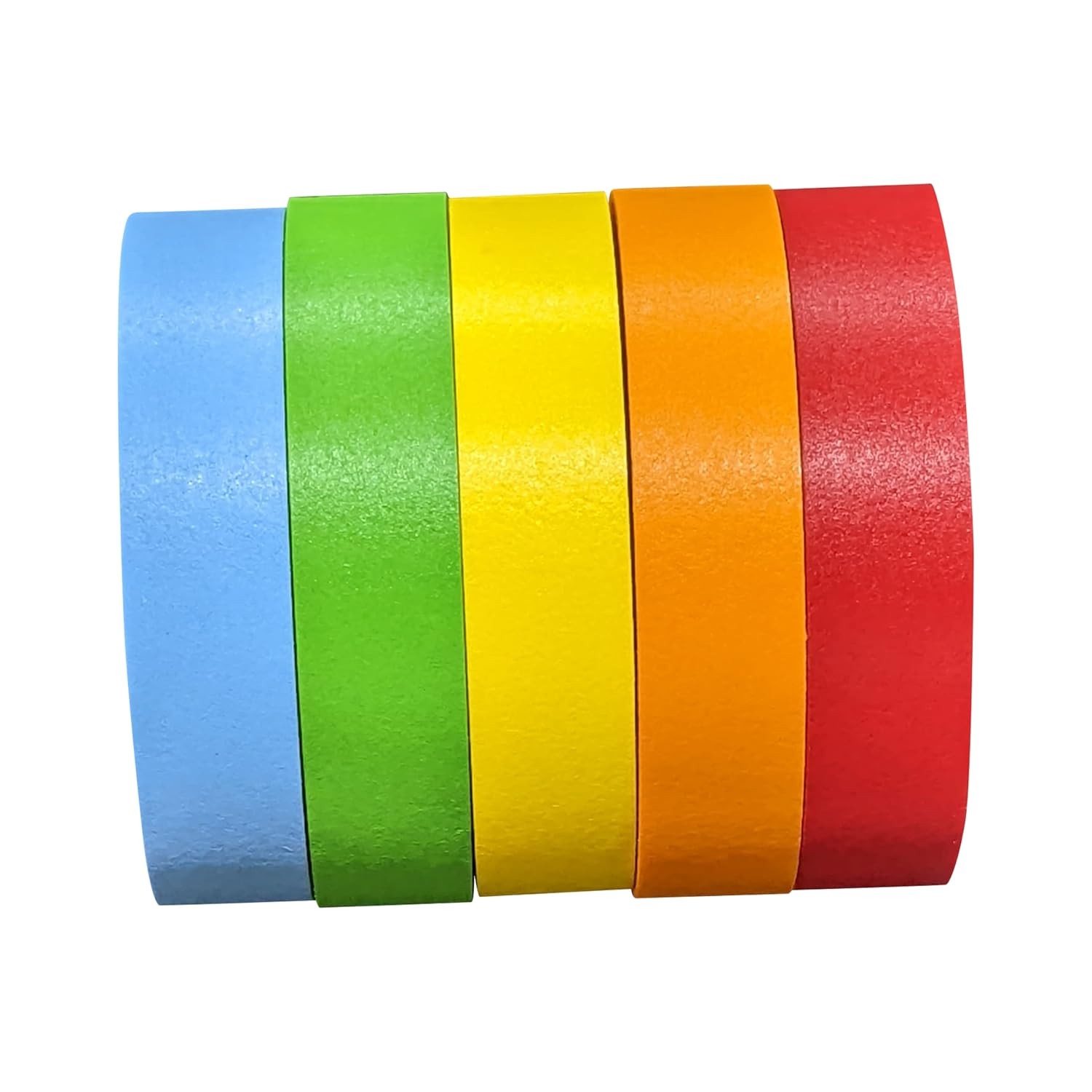 Science Lab Labeling Tape 5 Rolls 500″ x 1/2″ Assorted Colors for Color Coding