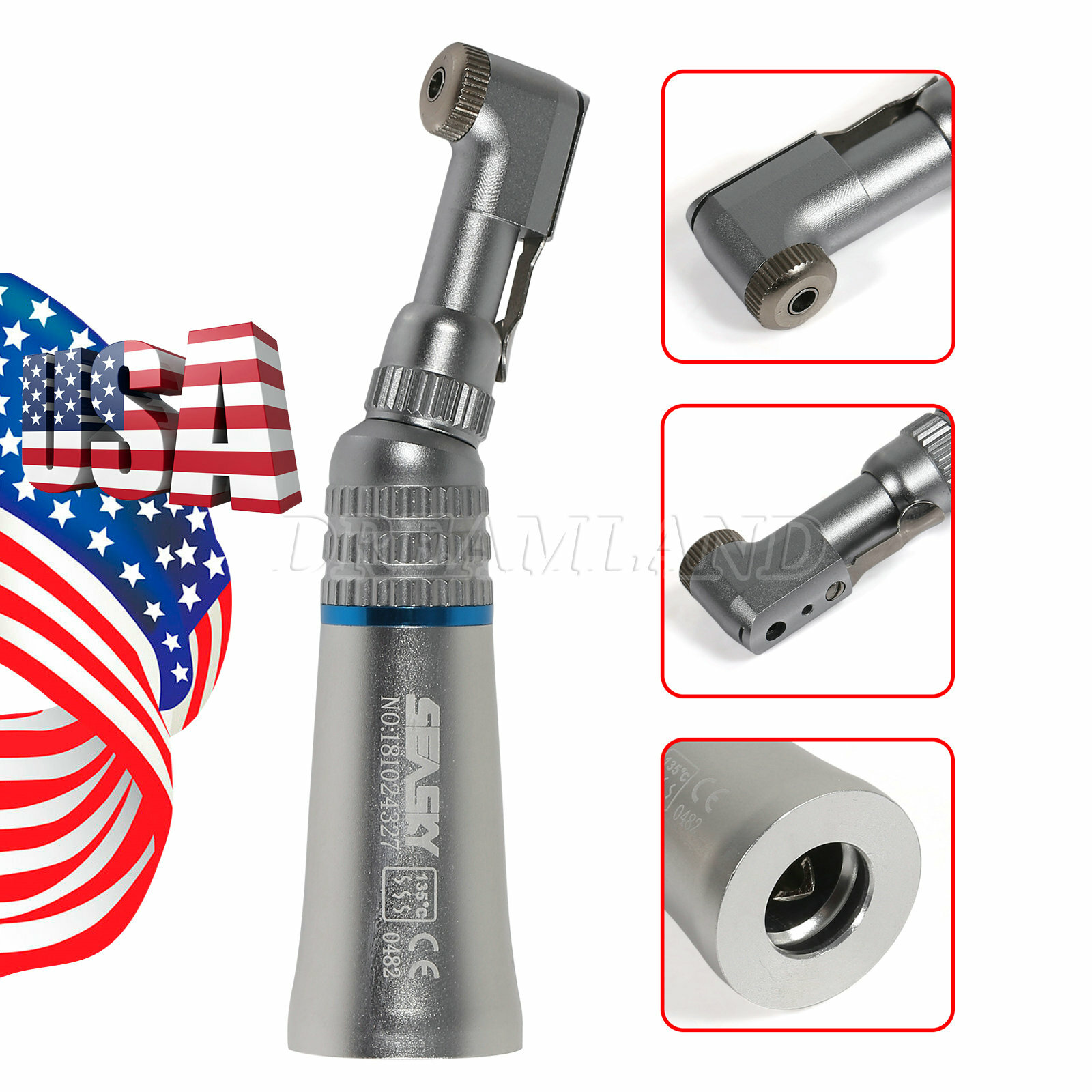Dental Lab Marathon Electric Micromotor / Contra Angle Straight Bur Multi N3-III