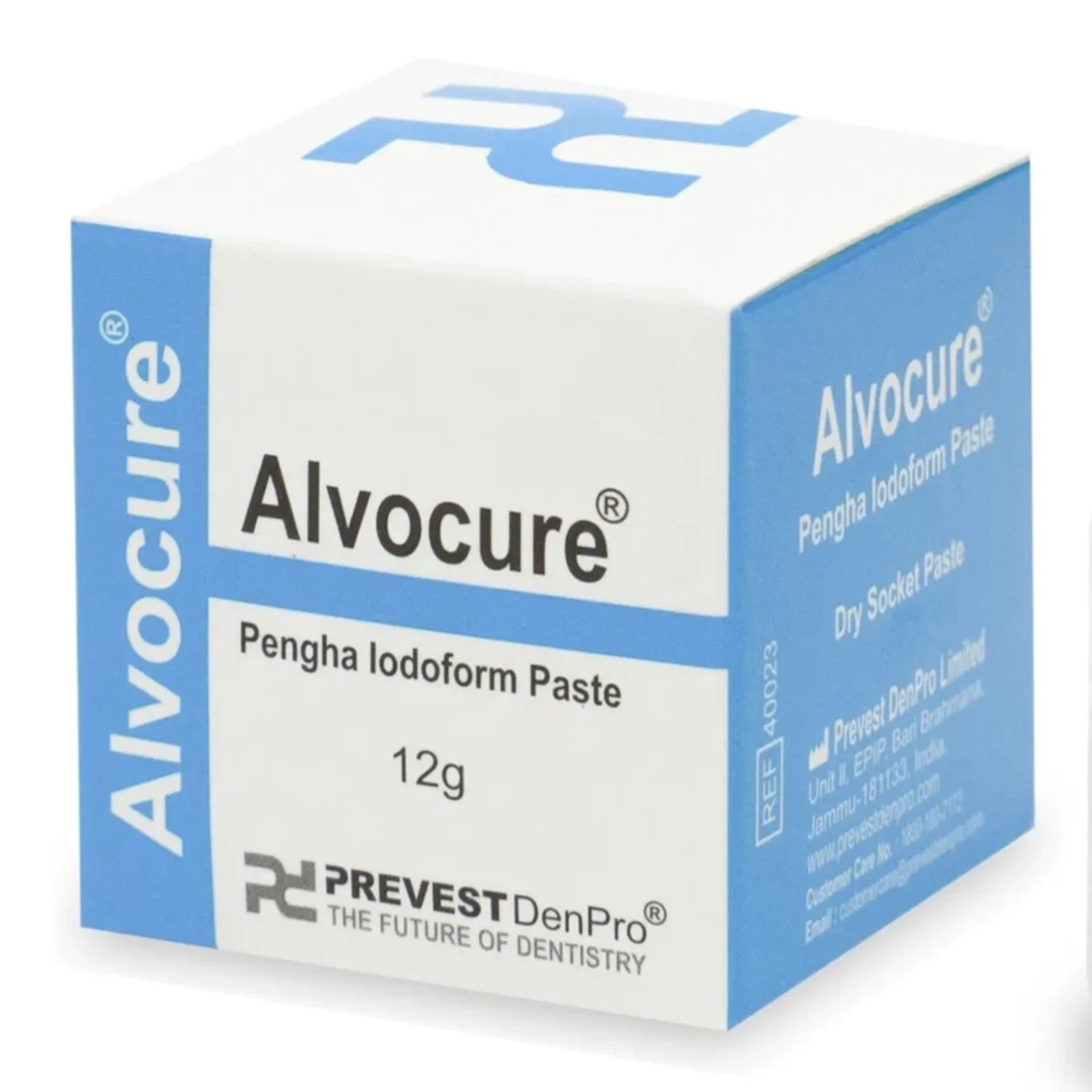 Prevest Denpro Alvocure Dental Dry Socket Paste Alveolitis Dressing Iodoform Jar