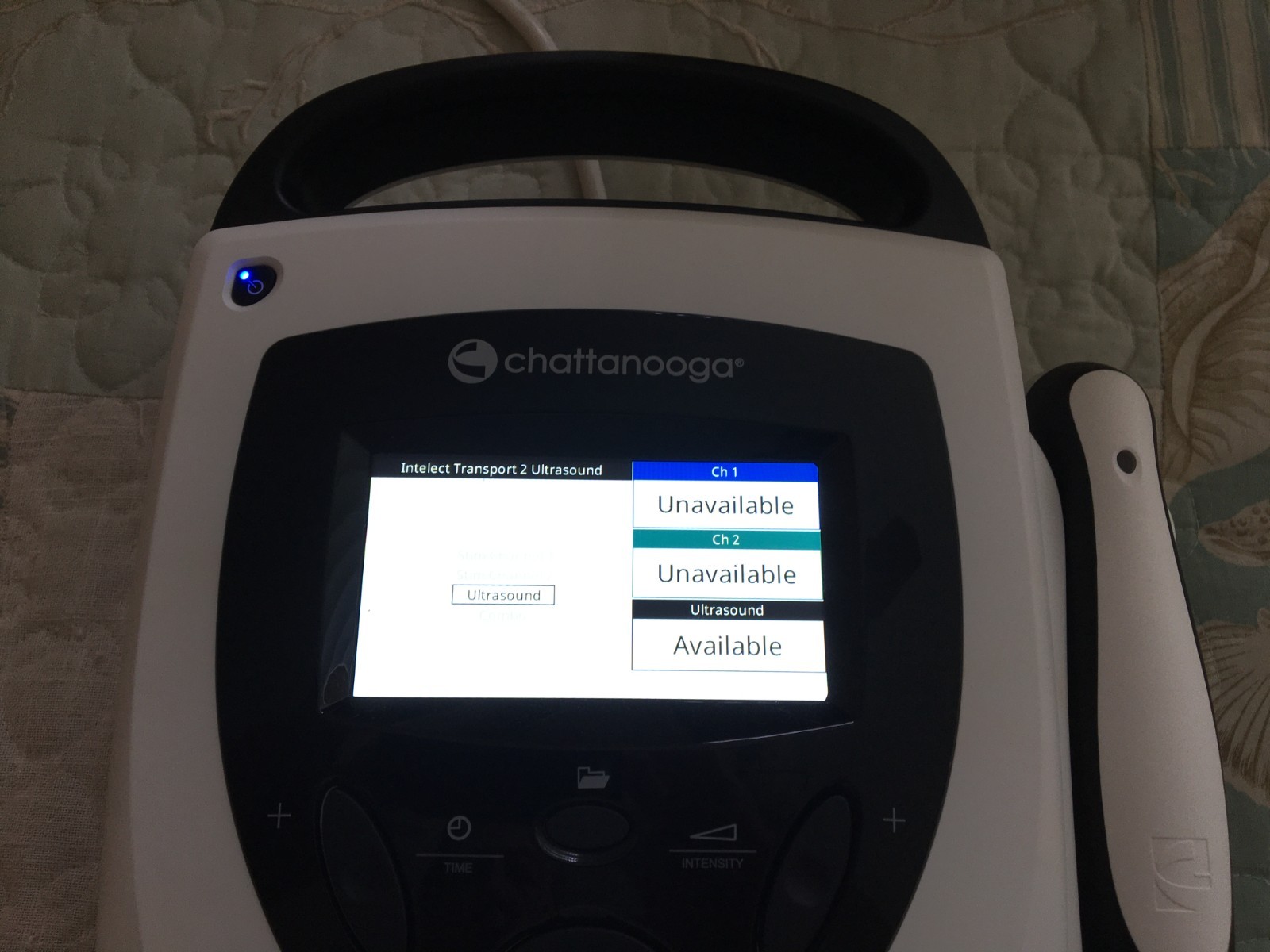 NEW Chattanooga Intelect Transport 2 Ultrasound, Model 4782, w/1 YEAR CAL CERT!