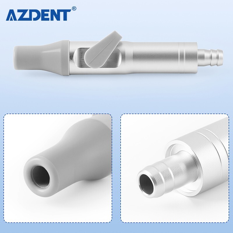 AZDENT Dental Universal Saliva Ejector Valve SE Weak Suction Handle Adaptor