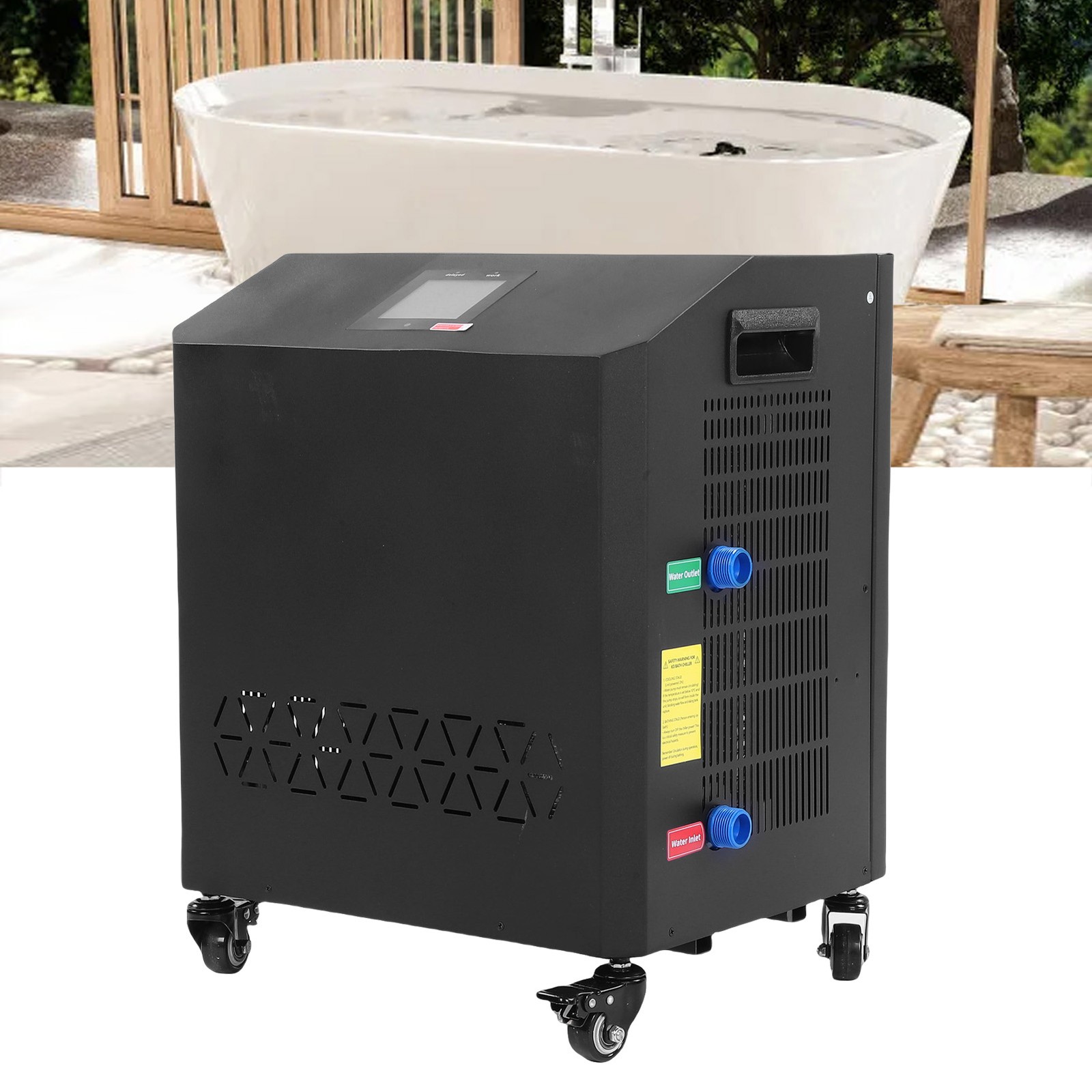 1 Ice Bath Chiller Cooling System For Tubs 1000L EU 220V