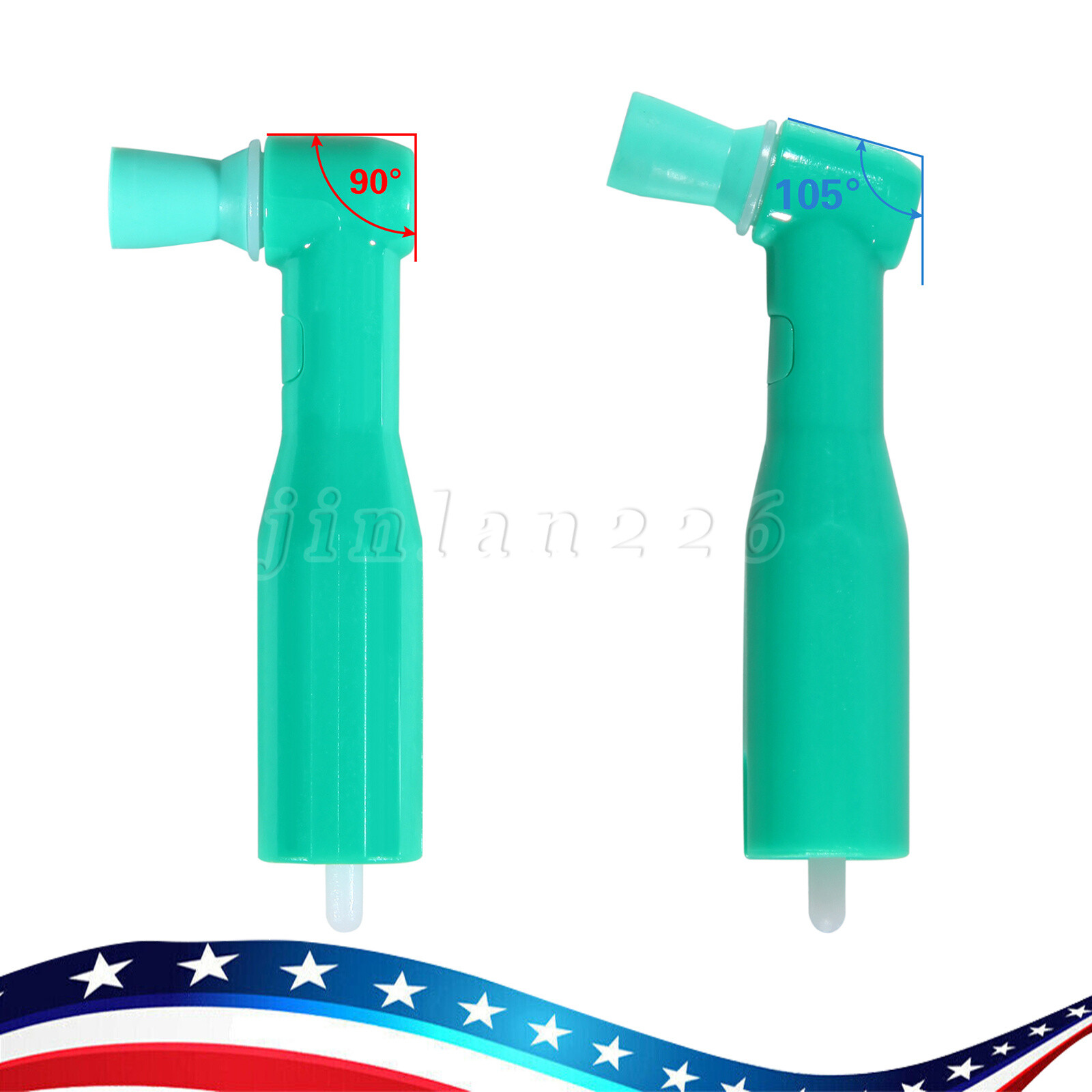 100 Prophy Angles 360° Swivel for Dental Cordless Hygiene Prophy Handpiece