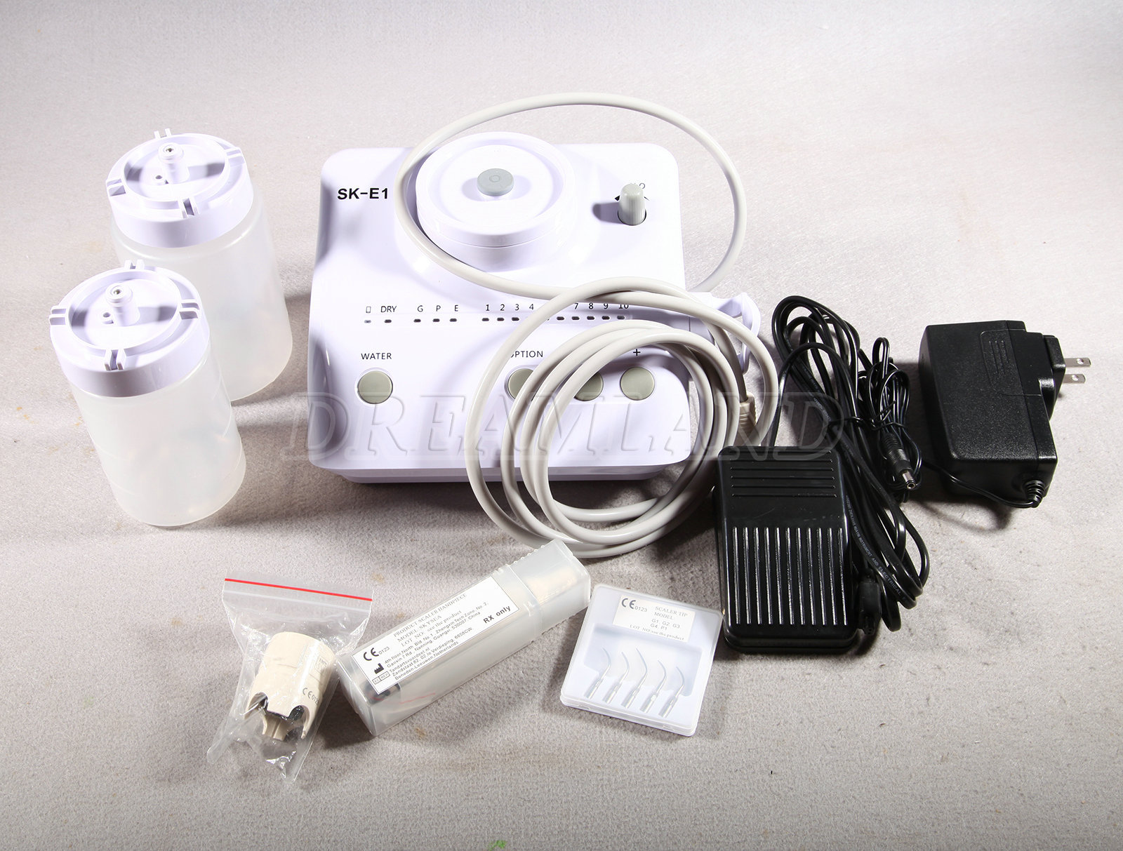 FDA SK-E1 SKYSEA Auto Water Dental Ultrasonic Scaler Whole Set fit EMS tips