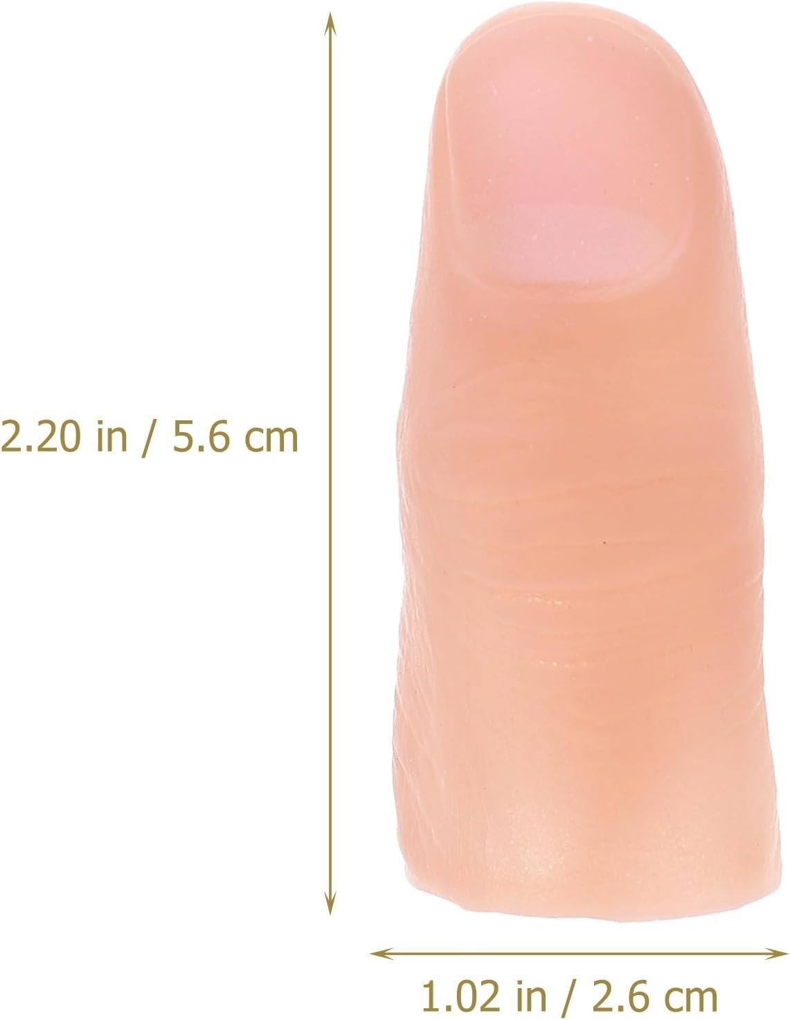 Prosthetic Fingertip 40 Pcs 40 Pcs Simulation Props Trick Fingers Silicone Fi…