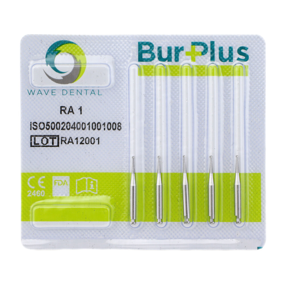 WAVE Dental RA Contra Angle Carbide Burs Latch Round Bur Surgical Length 26 34mm