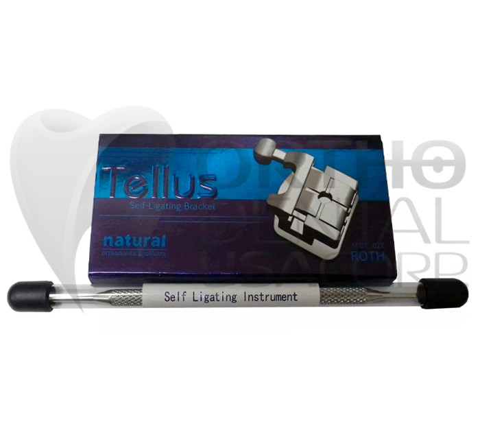 Self-Ligating Metal Bracket Roth 29 pcs 0.22″ – TELLUS / Natural N21026-CP USA