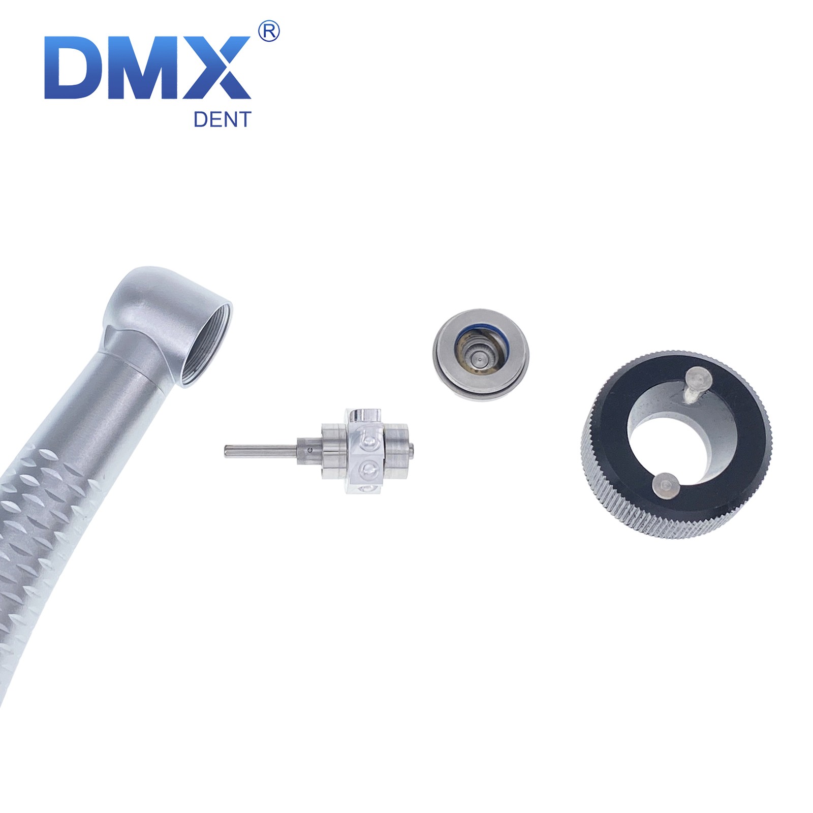 OLED+ 5 Light LED E-Generator DENTAL Fiber Optic High Speed Handpiece 2/4Hole Wh