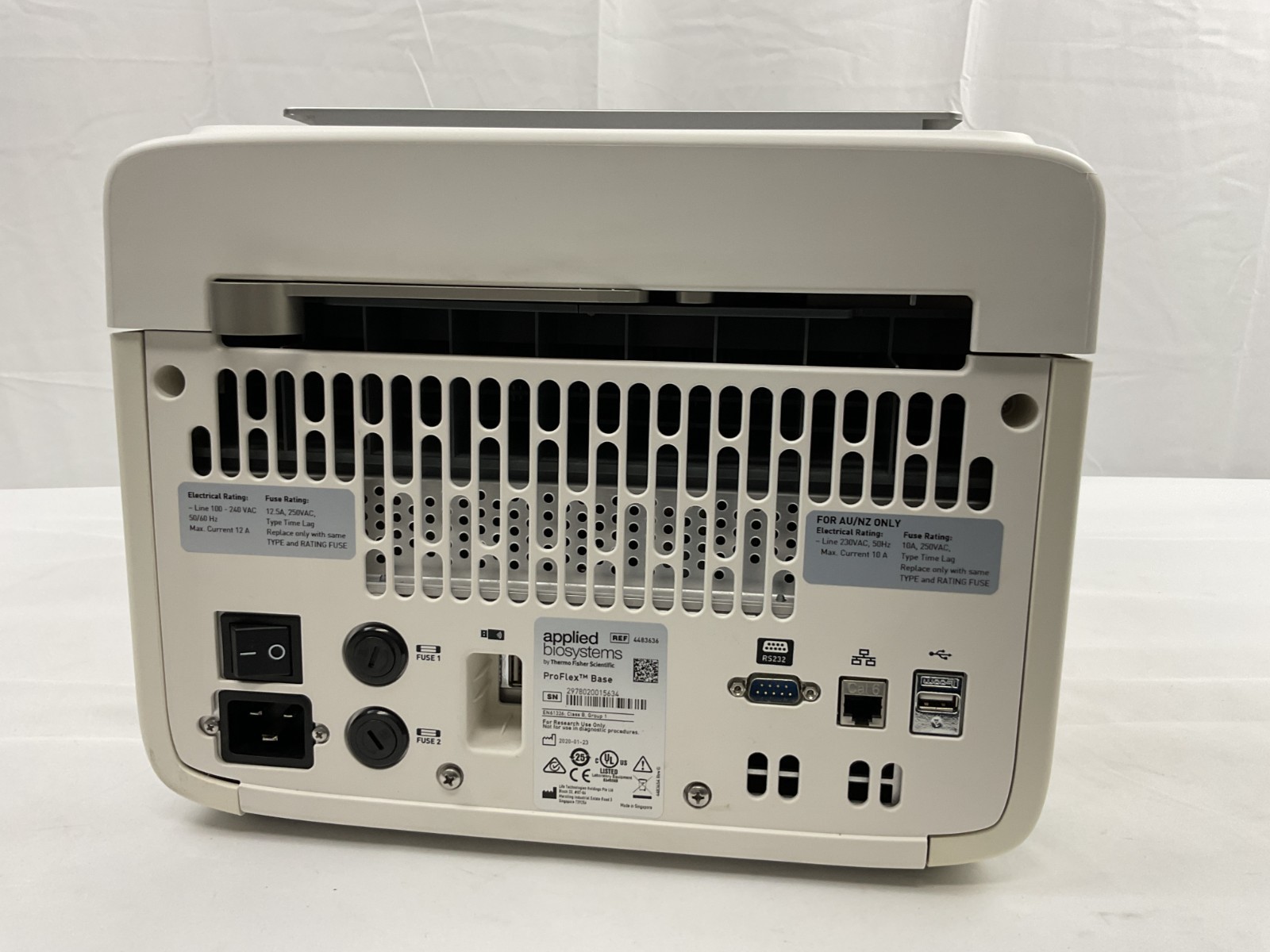 Applied Biosystems ProFlex 4483636 Dual Flat 2×96 PCR Thermal Cycler Lab Parts