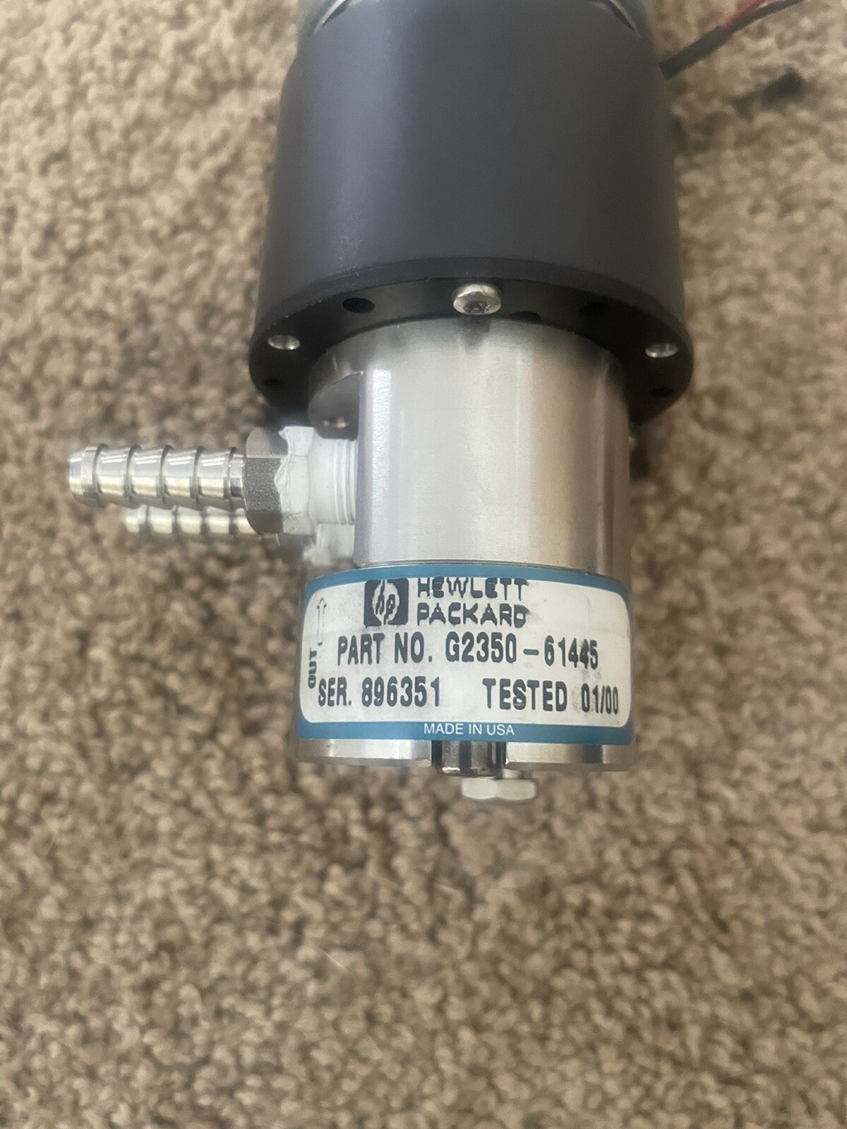 HP/Agilent G2350-61445 Water Pump for G2350 Atomic Emission Detector AED