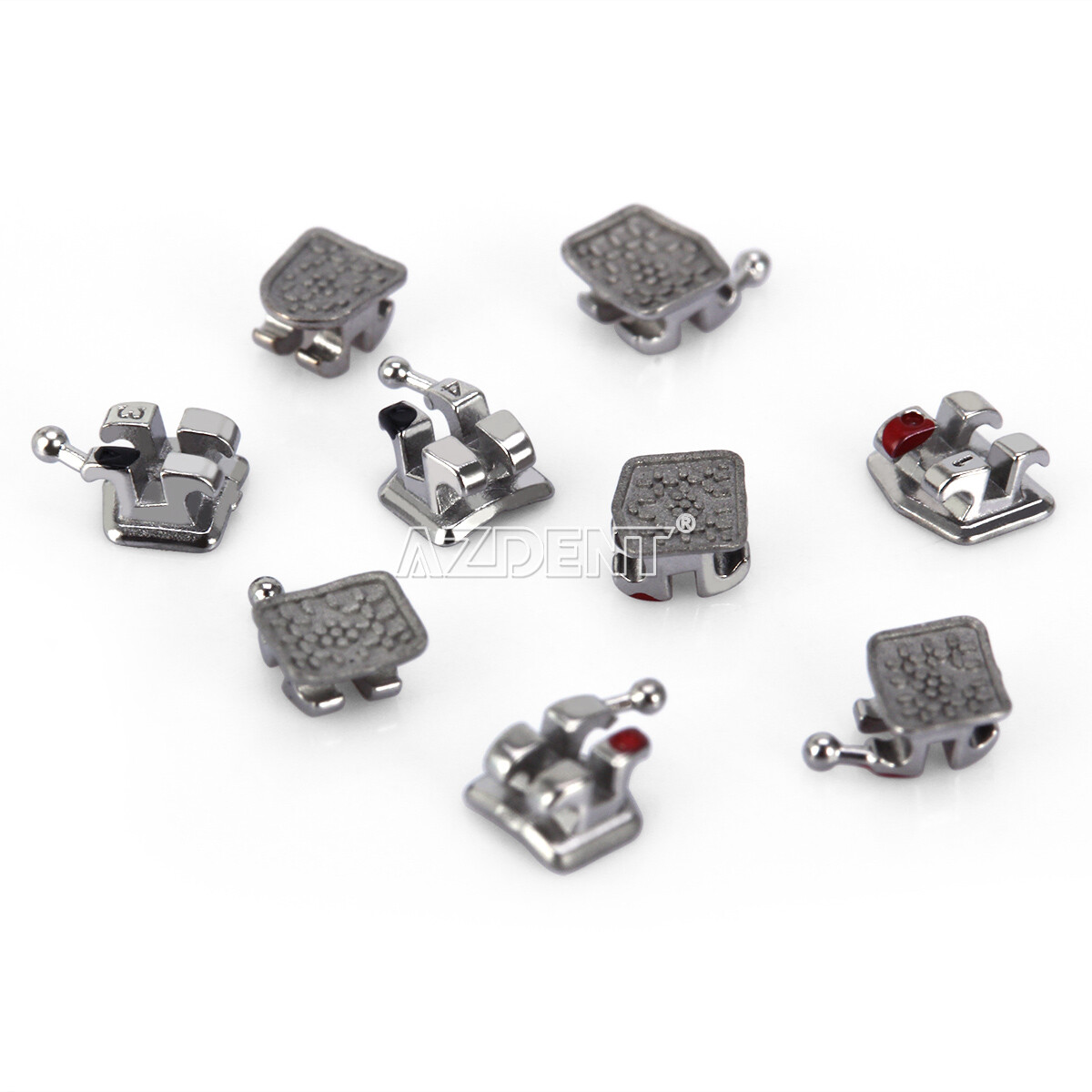 20x Dental Orthodontic Brackets Braces Monoblock Mini Roth.022 Hooks 3-4-5 USA
