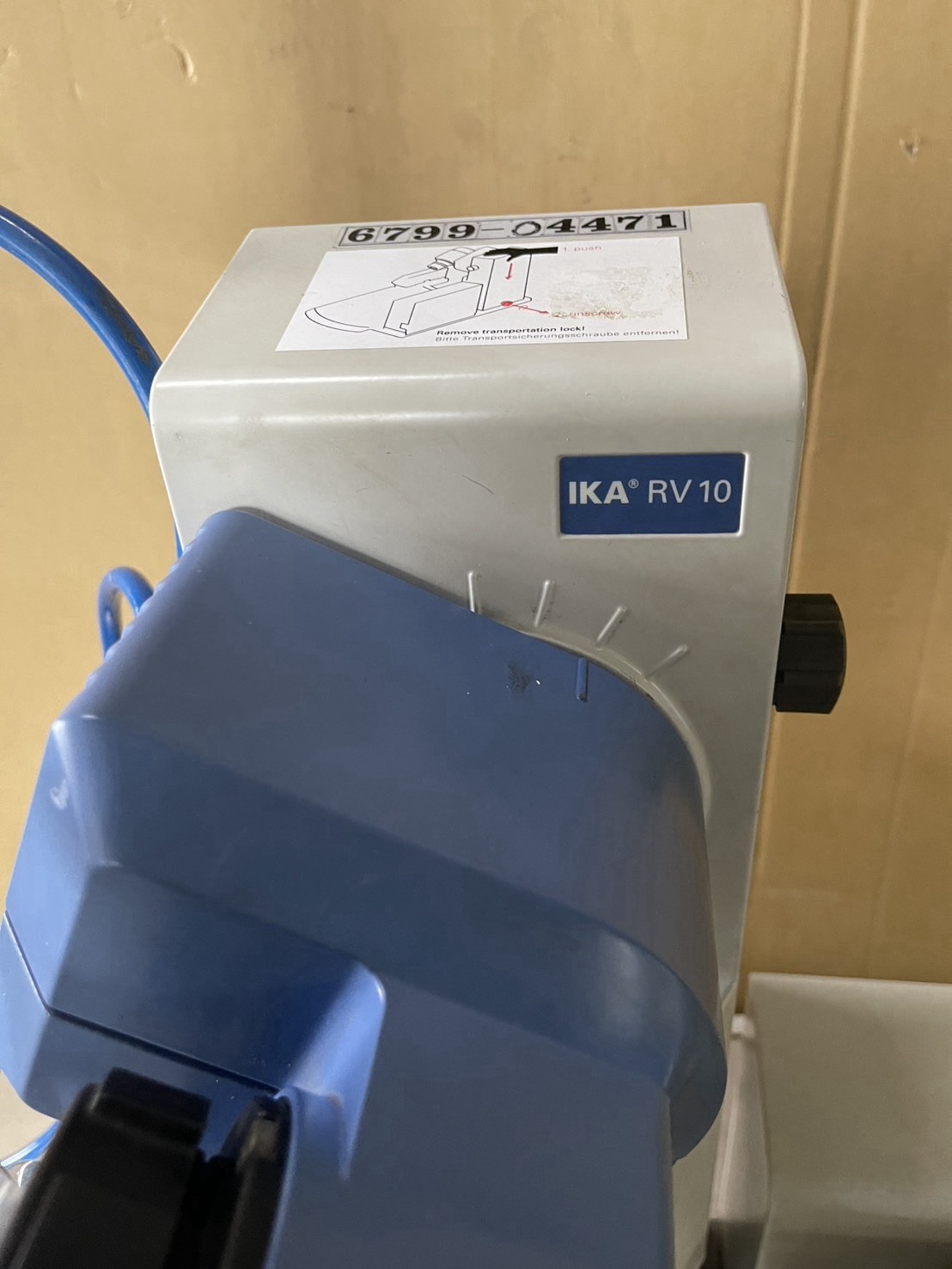 IKA RV 10 Control Rotary Evaporator w HB10 Bath Tested Working