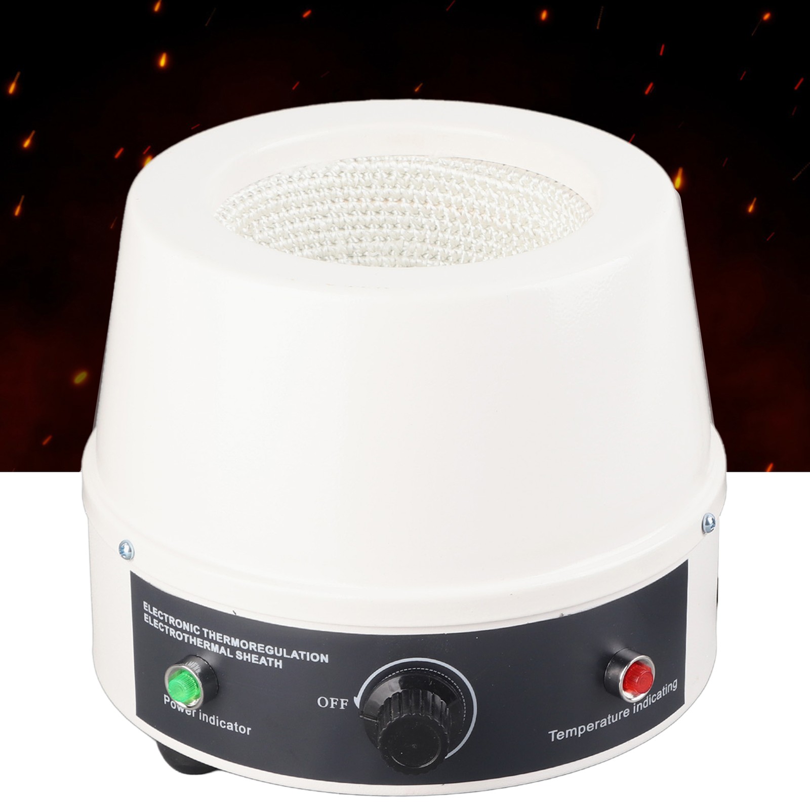 Electric Heating Mantle 500mL 250W 110V US Plug Thermostatic Lab Jacket