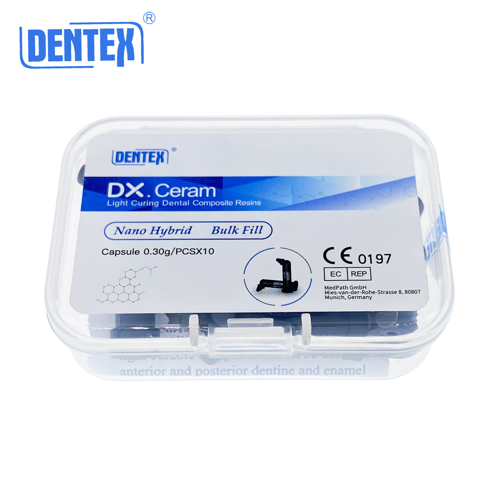 Dental Compules Unidose Composite Resin Capsules Light Cure Fit TPH Kerr