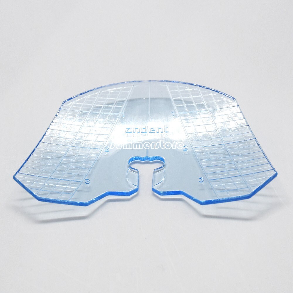 Dental Plastic Guide Template Plate For Denture False Teeth Arrangement Usd