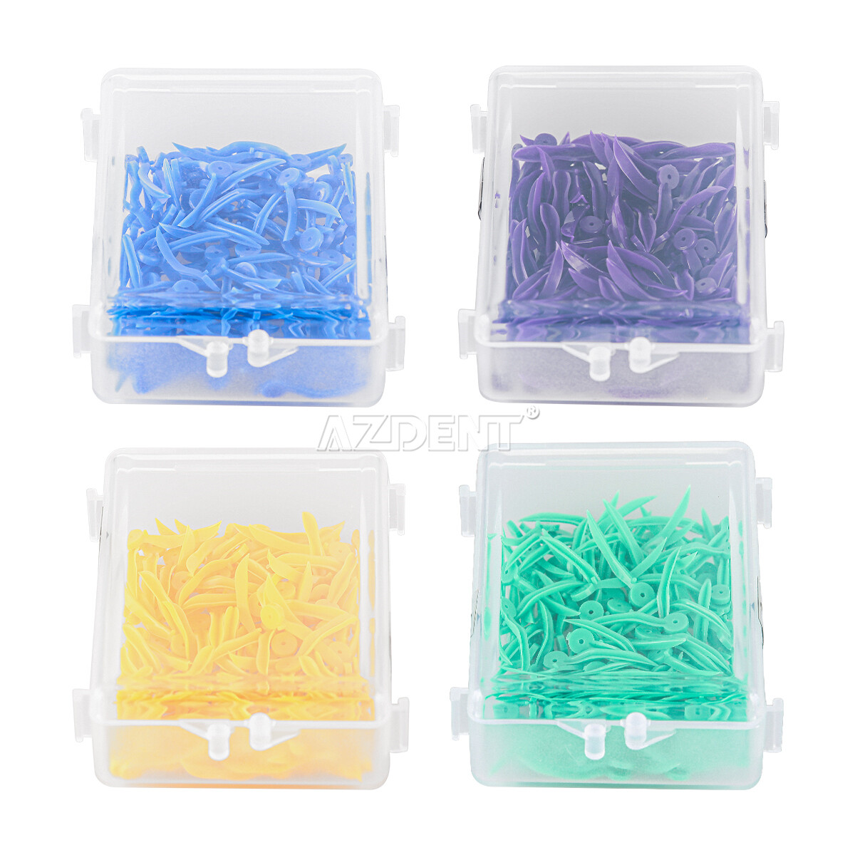 Dental Sectional Contoured Metal Matrices Refill Matrix Band /Diastema Wedges
