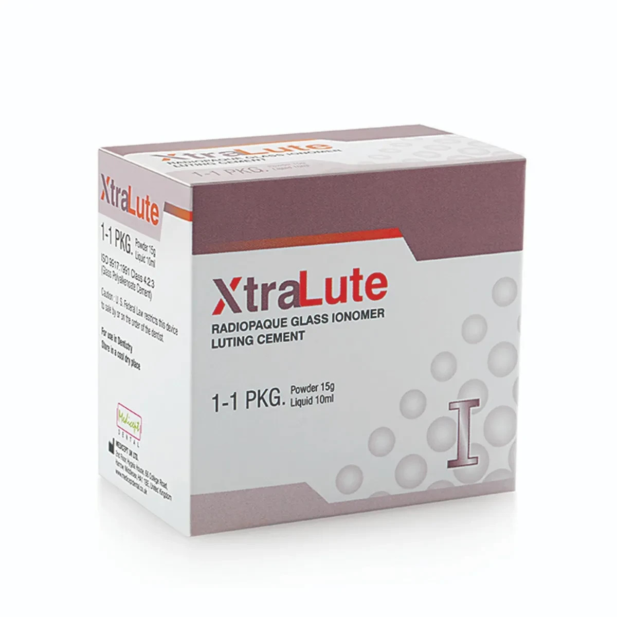 Medicept XtraLute Dental Radiopaque GIC Large Made In United Kingdom