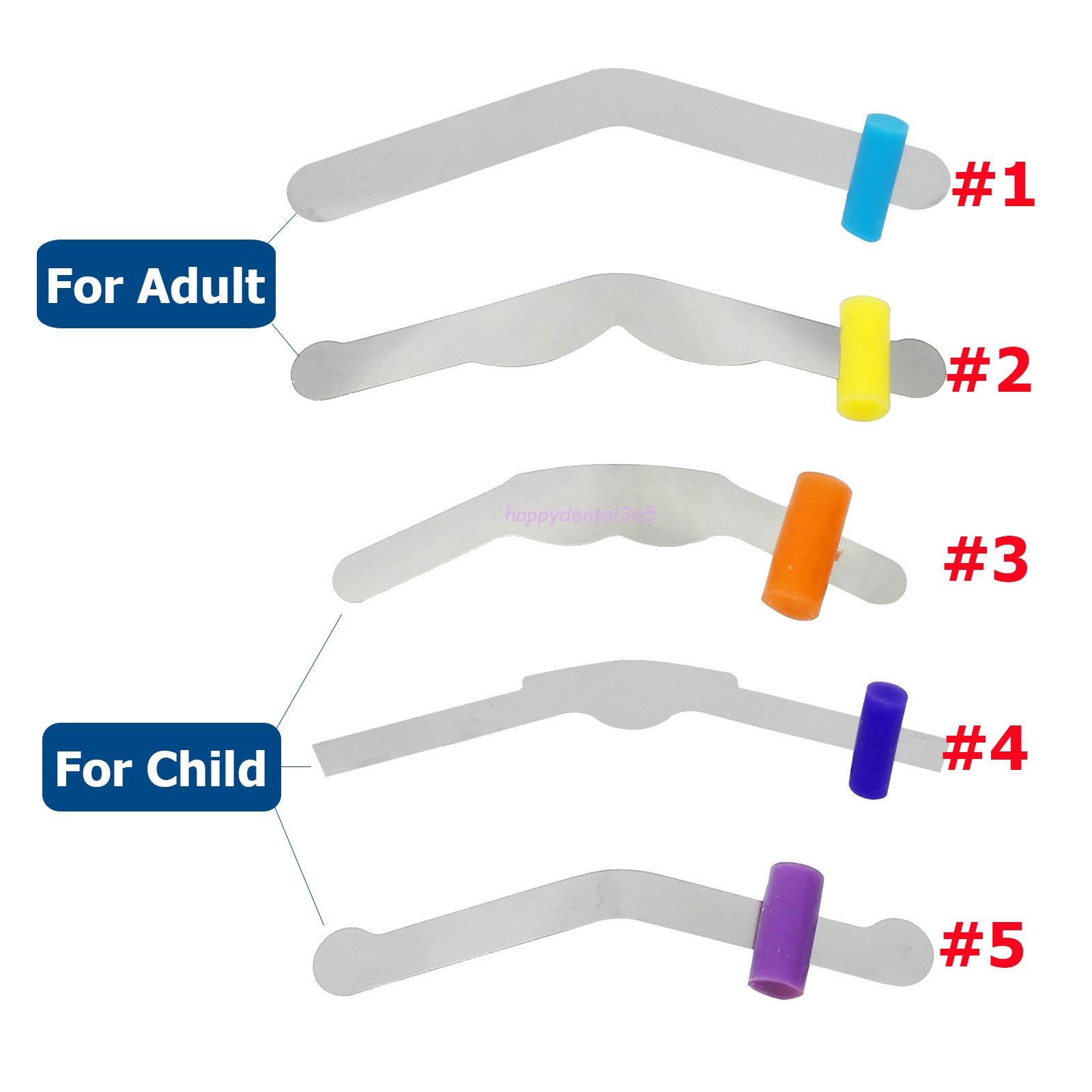 Dental Matrix Bands Sectional Contoured Twin Matrices Proximal Anterior Strips