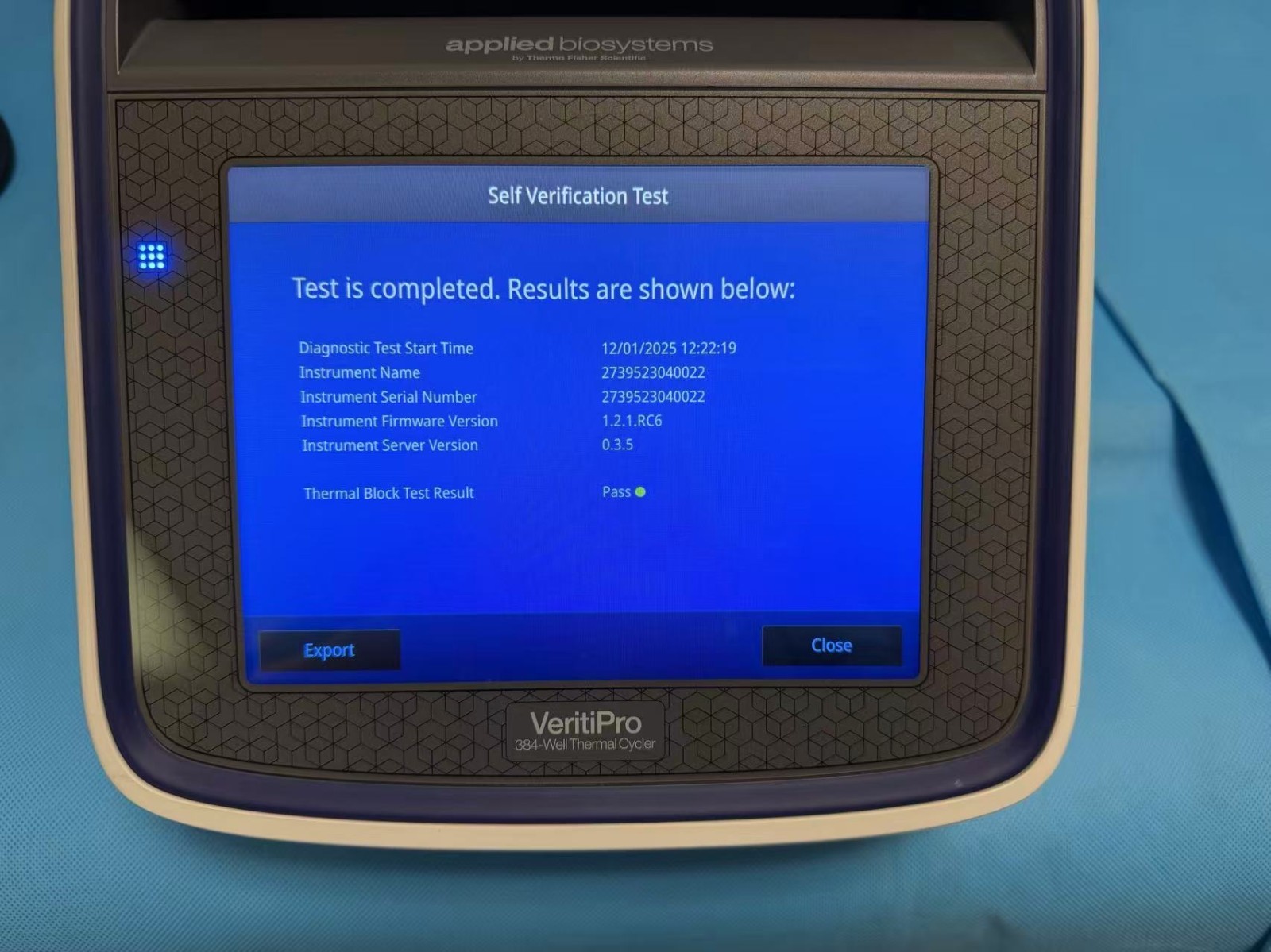Applied BioSystems VeritiPro 384 Well Thermal Cycler 70day Warranty