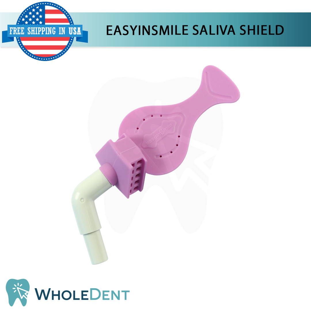 1X Dental Device Easyinsmile Saliva Autoclavable Suction Shield System