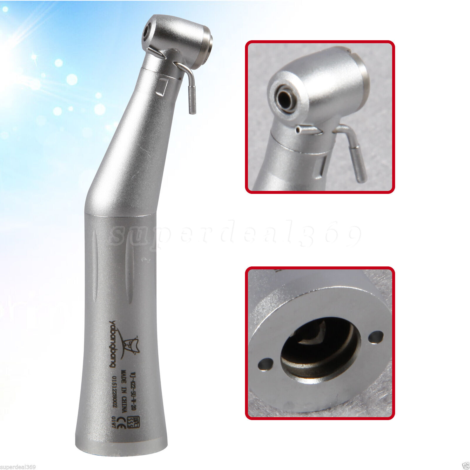 NSK style SG20 dental 20:1 reduction implant surgical contra angle handpiece NY