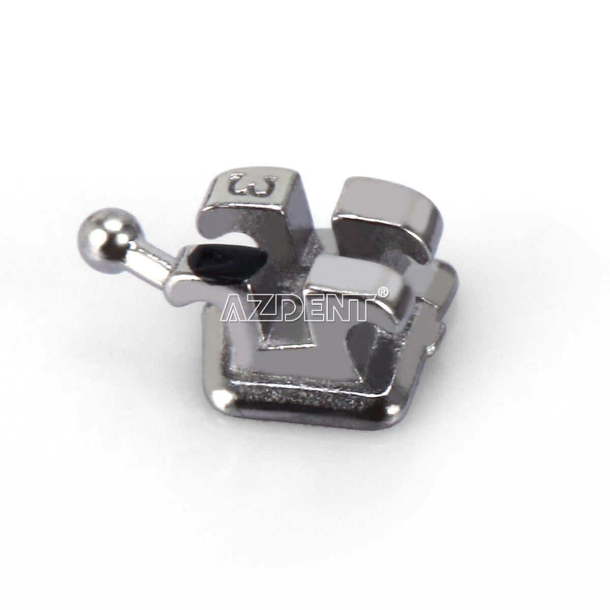 10X AZDENT ortodoncia brackets dental monobloque mini Roth 0.022 Ganchos 345 USA