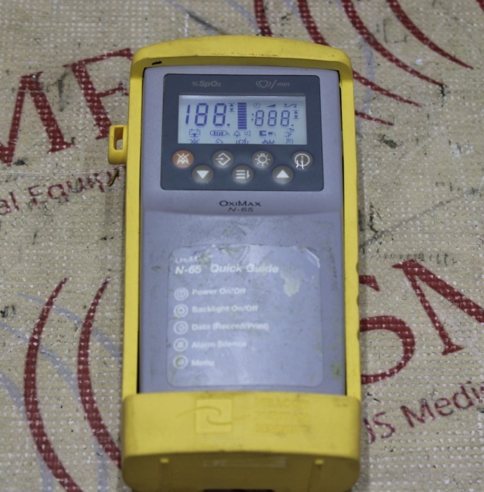Nellcor Oximax N-65 Pulse Oximeter
