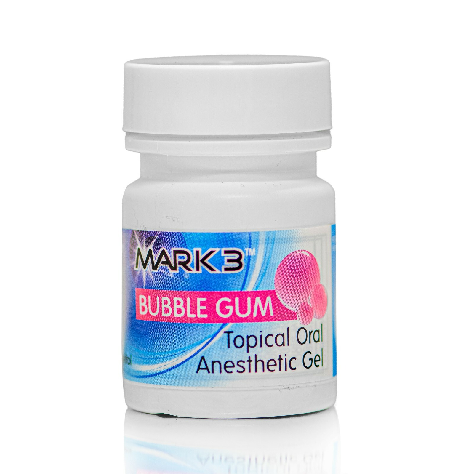 Mark3 Dental Topical Anesthetic Gel 20% Benzocaine 1OZ Jar – 5 Flavors