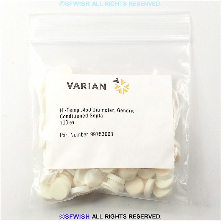 Agilent/VARIAN 8010-0224/99763003 Inlet septa, 11 mm, Non-stick BTO, 100/pk
