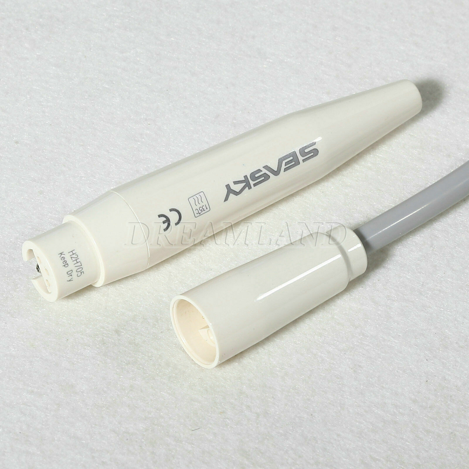 Portable Dental Ultrasonic Piezo Scaler w/ Handpiece Tips fit DTE Satelec EIS