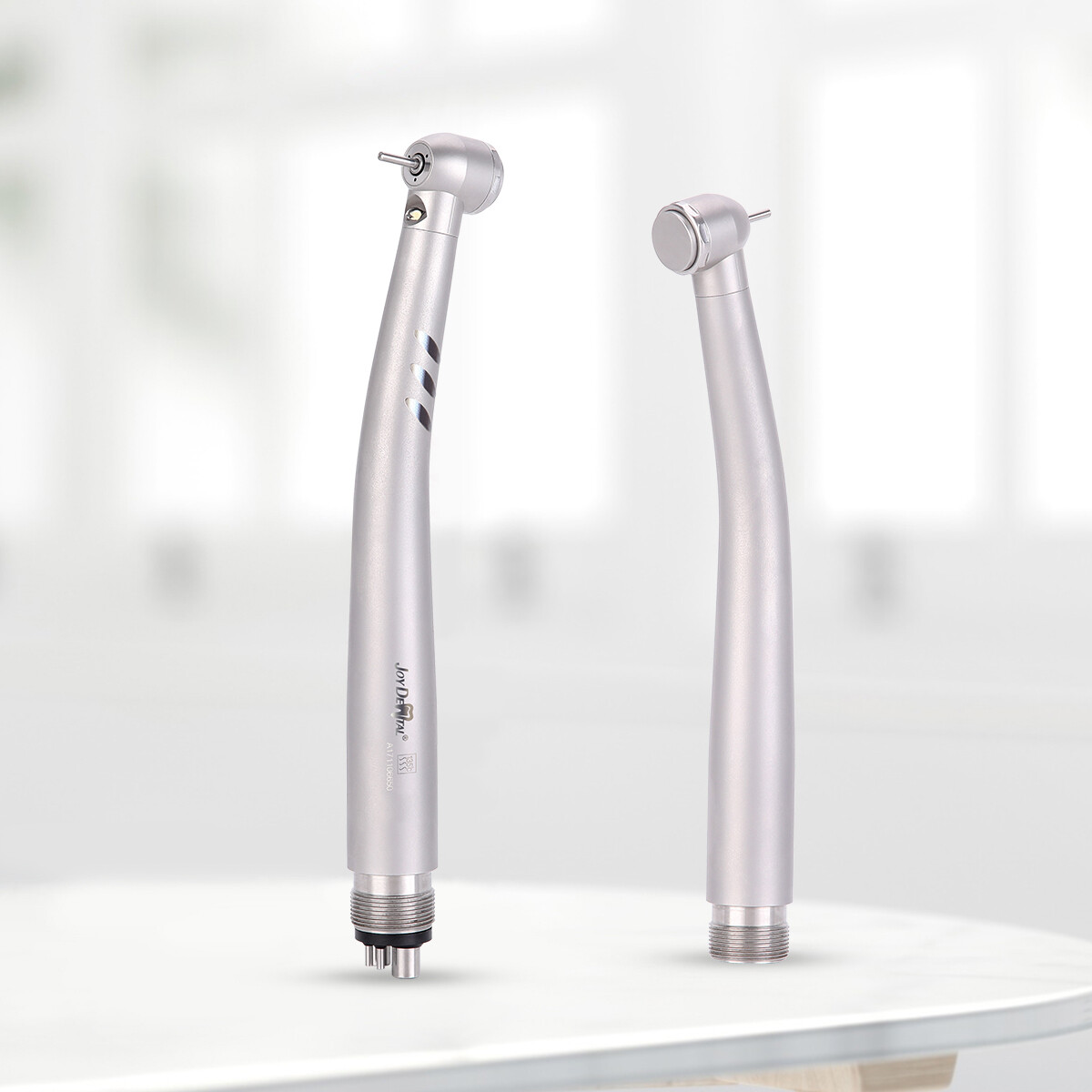 Dental LED E-Generator Fiber Optic Fast High Speed Handpiece 3 Spray 4Hole/2Hole