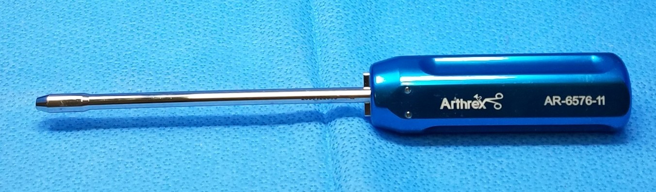 Arthrex AR-6576-11 Reusable Instrument for 11cm Cannula