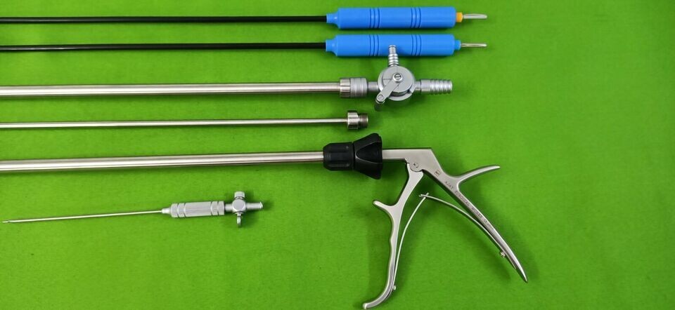5pc Laparpic Suy Set 5mmx330mm Edospy Reusable Instents