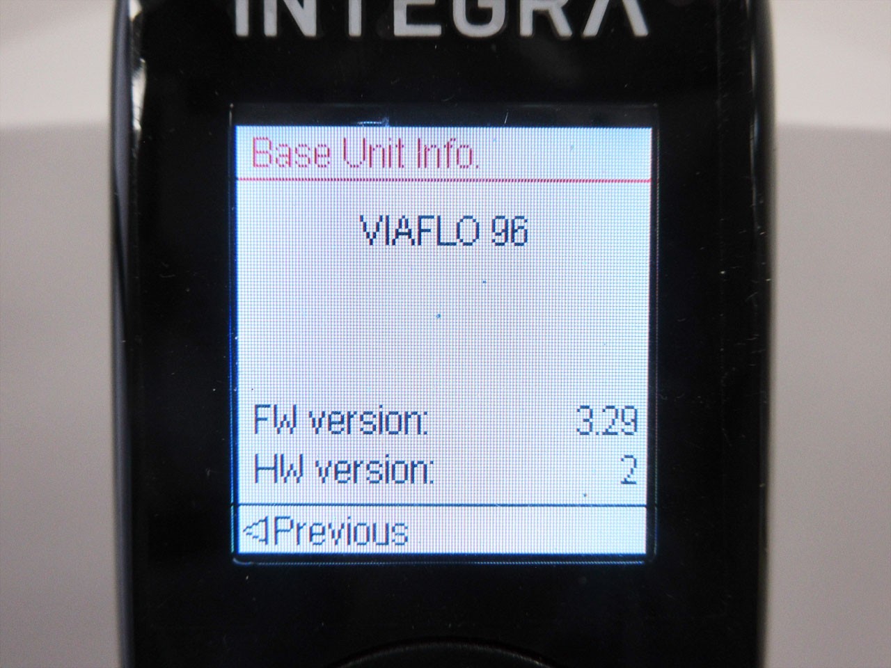 INTEGRA VIAFLO96 96 CHANNEL ELECTRONIC PIPETTE SYSTEM VIAFLO & 12.5 uL 6101 HEAD