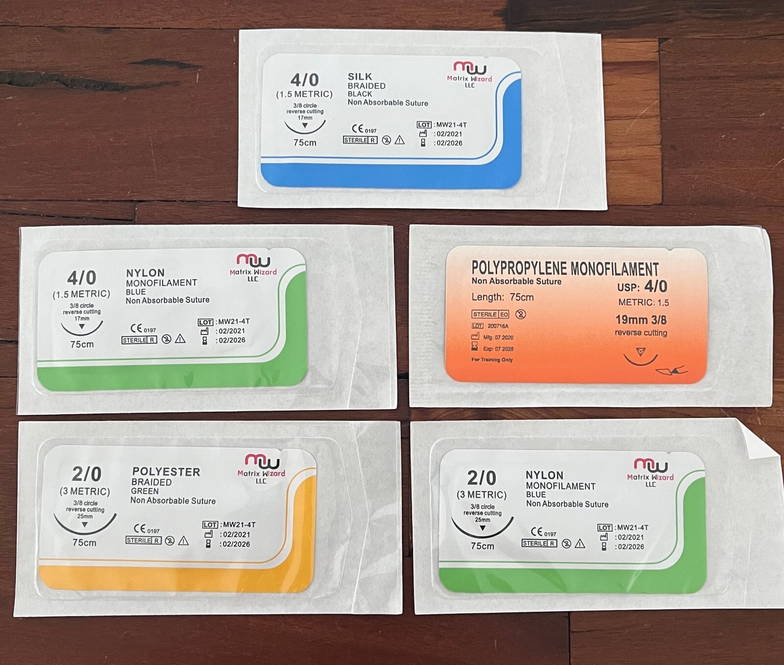 ALCEDO Suture Practice Kit for Medical Students Complete Kit Suturing Pad Tools