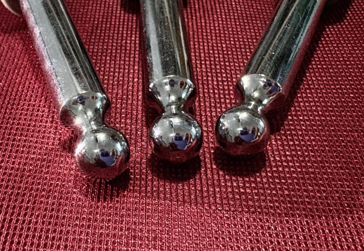 3 Pcs Laparoscopic Monopolar Universal Adaptor with 8mm Pin Reusable Instruments