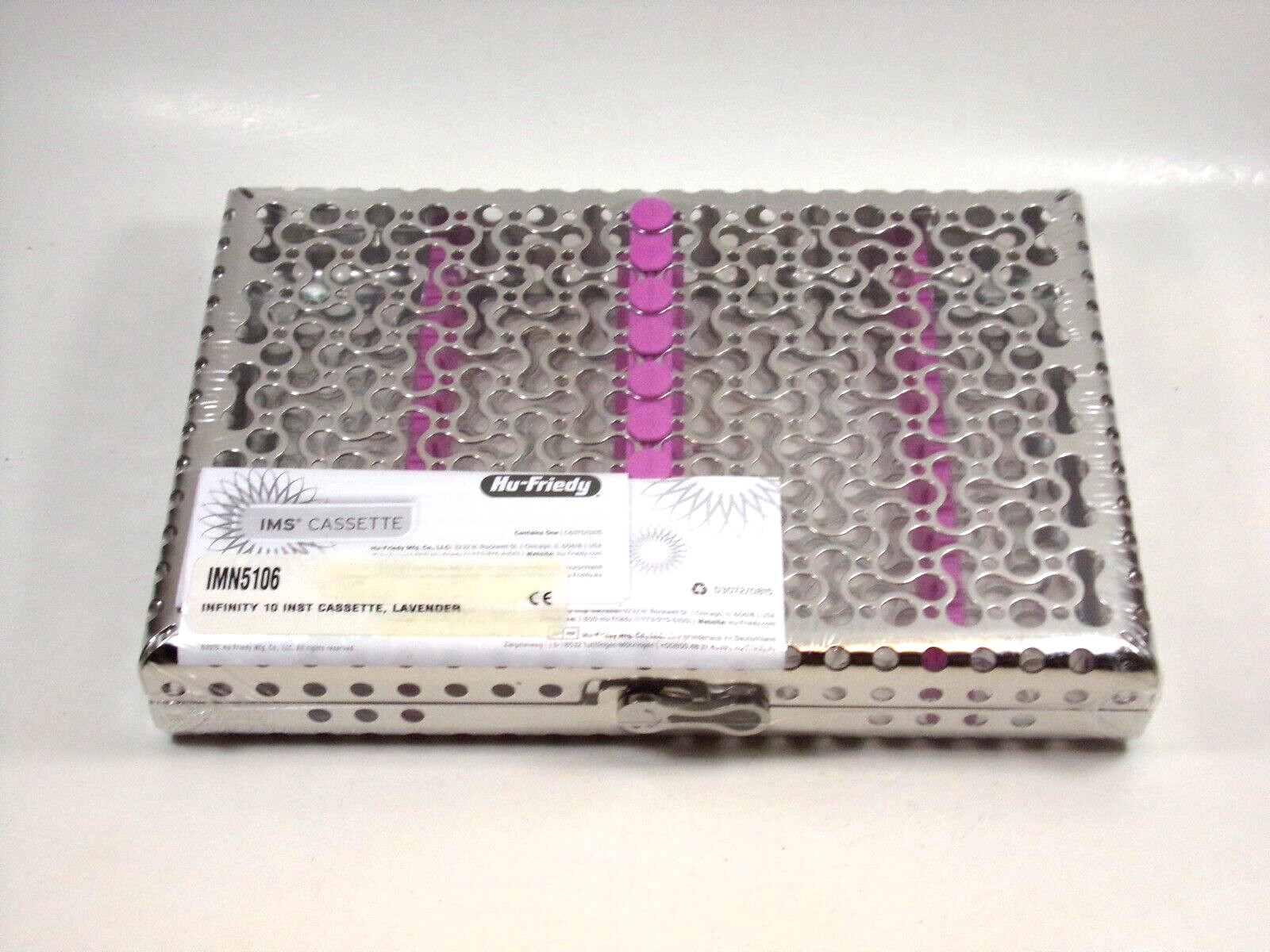 HU FRIEDY Infinity 10 Instrument Lavender Cassette 5.5″ x 8″ x 1.25″ | IMN5106