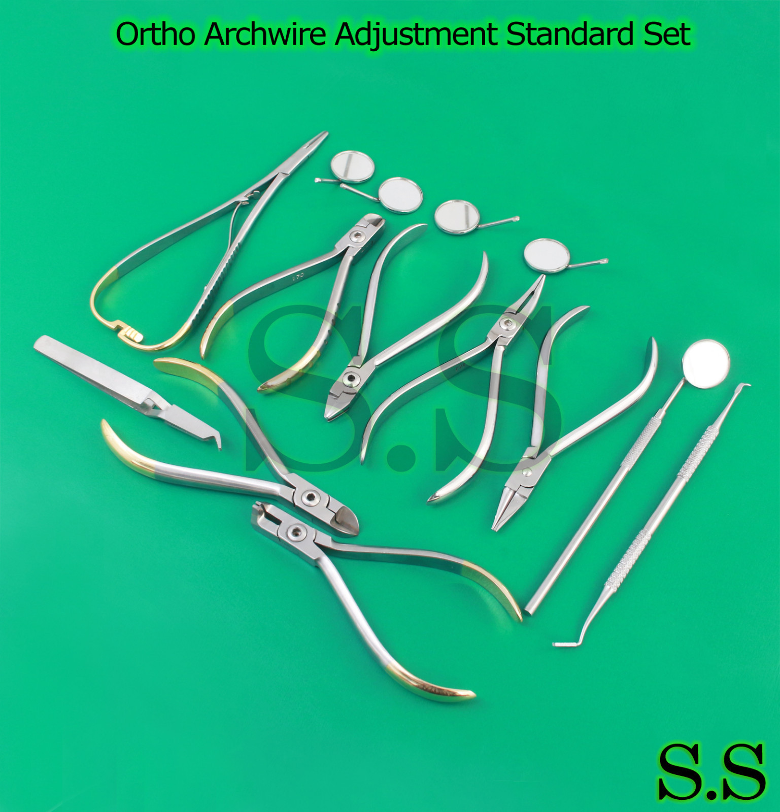 Ortho Archwire Adjustment Standard Set Up Orthodontic Dentist Dental Inst DN-542