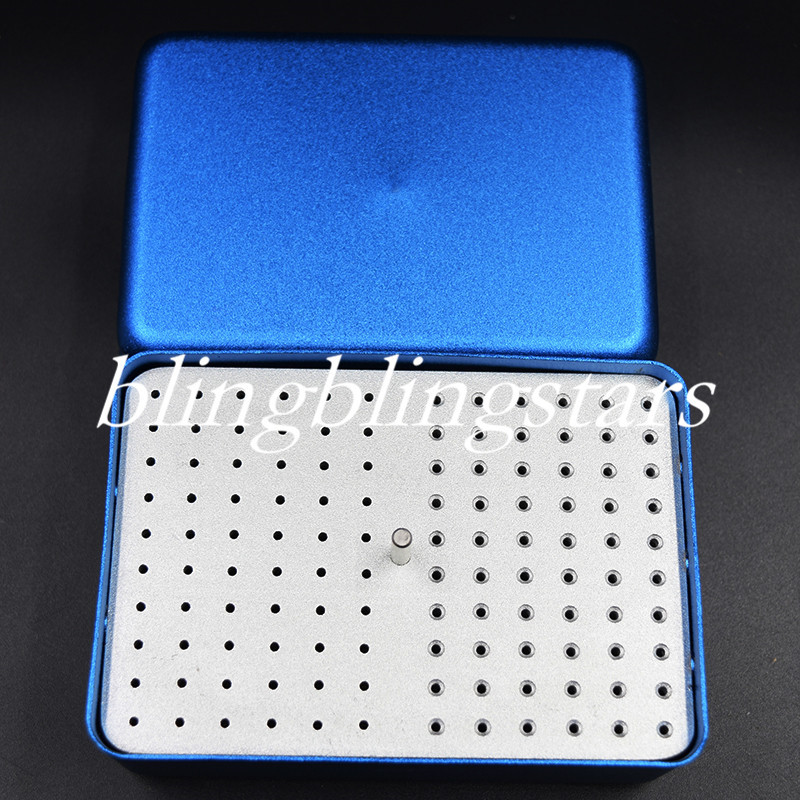 120 Holes Dental Burs Holder Endo Files Stand Disinfection Box Endo Accessories