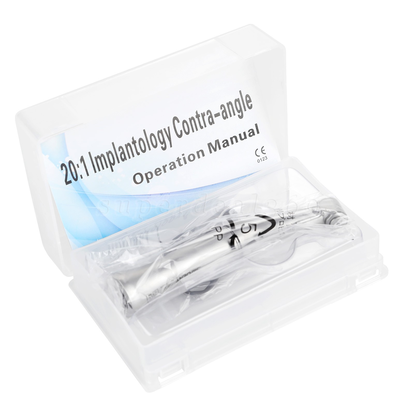 1-10 Pcs Dental Surgical 20:1 Reduction Implant Contra Angle Handpiece NSK Style