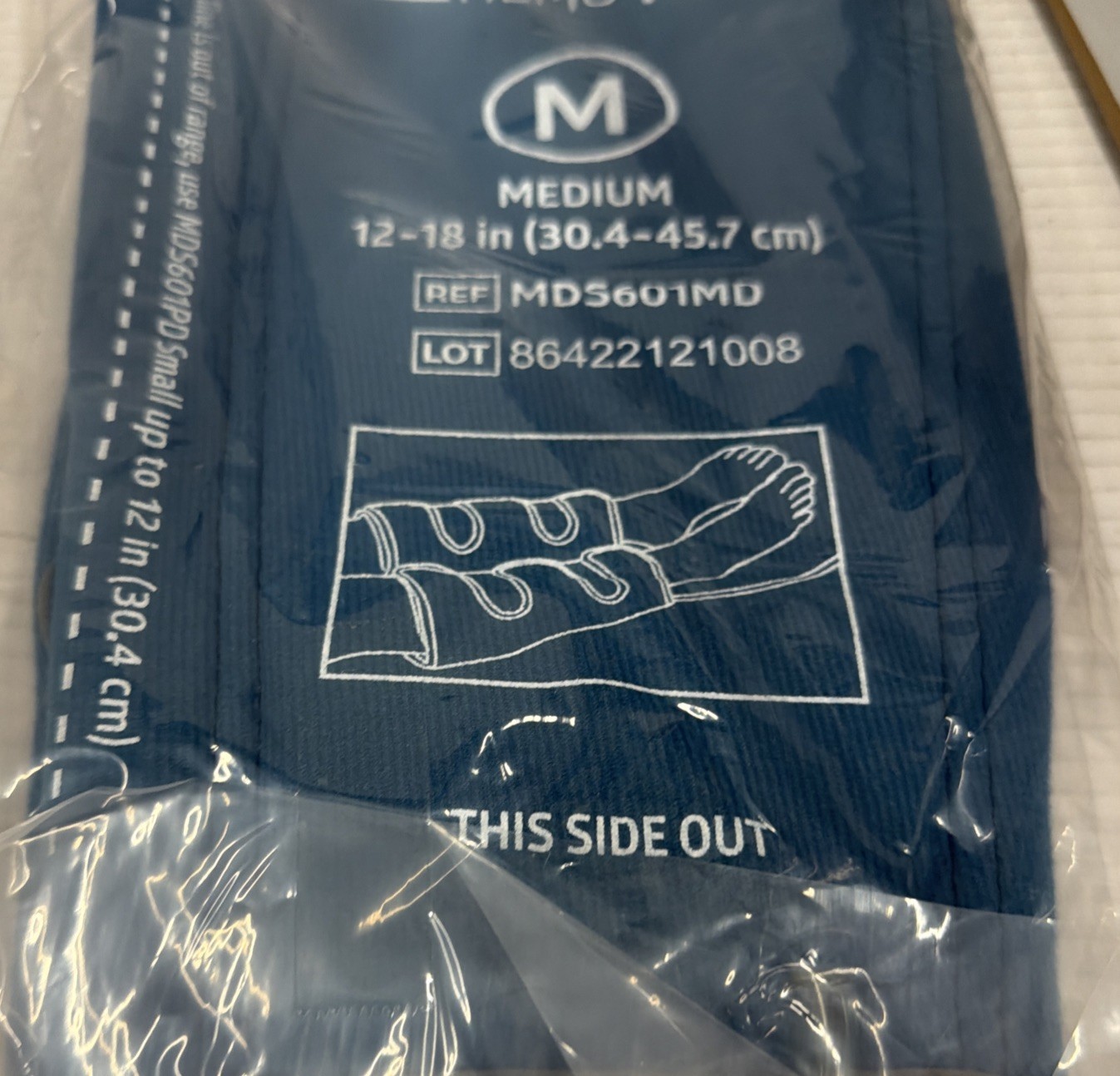10 Pair Hemo-Force MDS601MD Intermittent DVT Calf Garment (MEDIUM) NEW