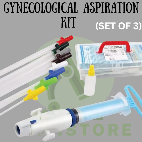 Aspiration Gynecological Kit With Plastic Box Autoclavable