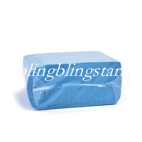 125 Pcs/Pack Dental Disposable Bibs Tattoo Medical Spa Towel 2 Paper +1 Poly