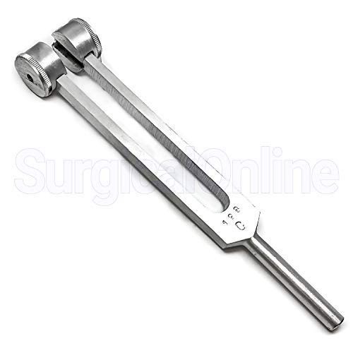 C128 Hz Tuning Fork – Extra Long Handle, Corrosion Resistant & Stress Reducing