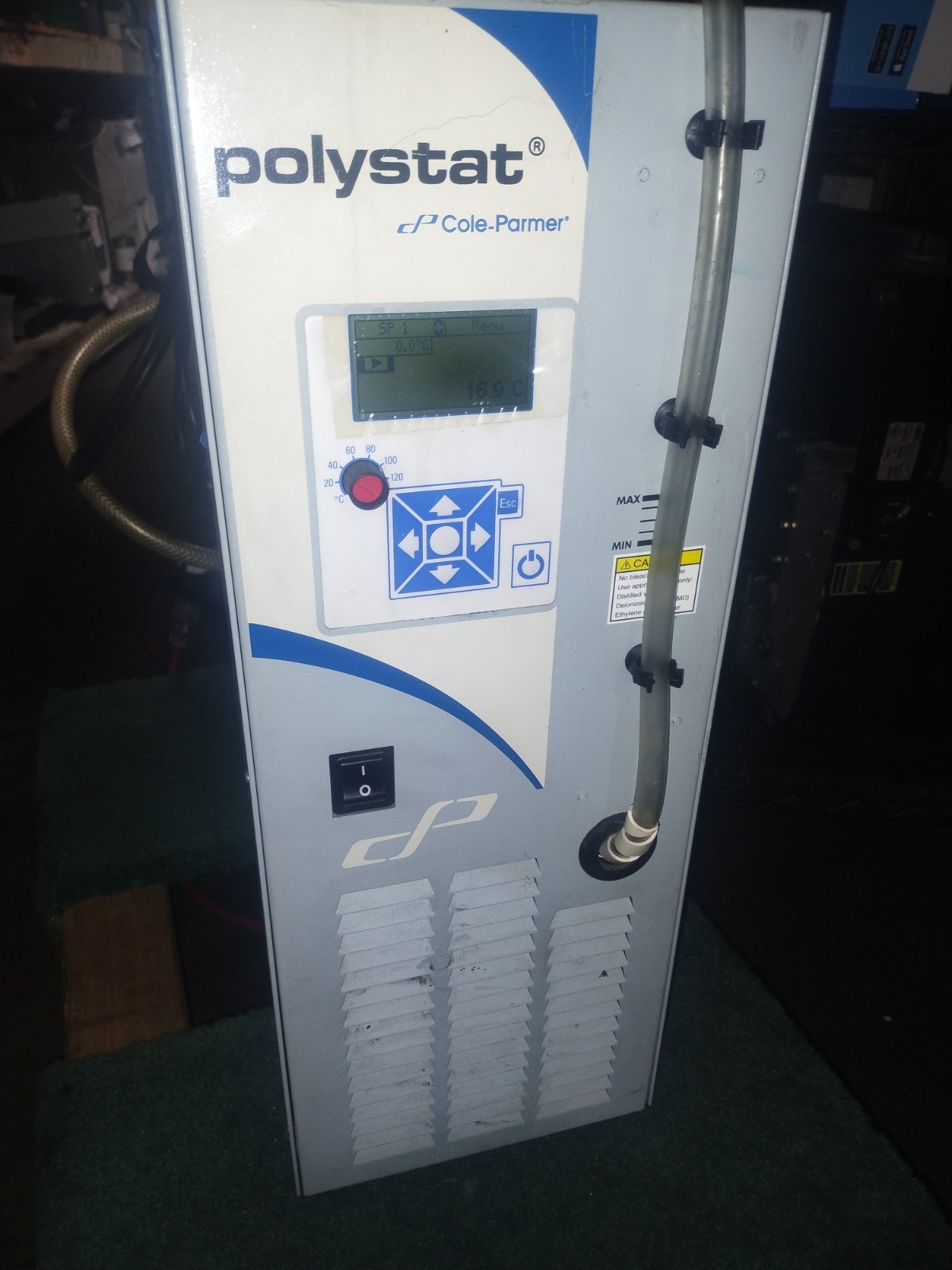 COLE PARMER POLYSTAT CR500WU COOLING/HEATING RECIRCULATING CHILLER 222222800