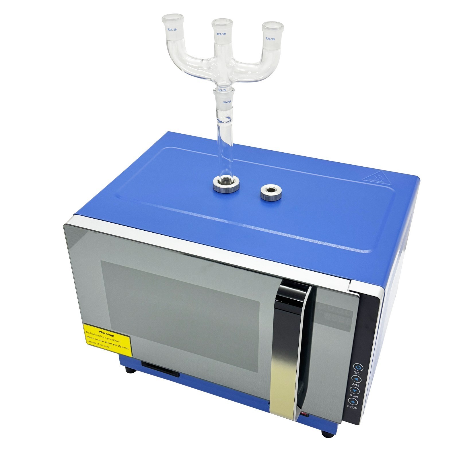Lab Variable Frequency Microwave Chemical Reactor Temperature Control