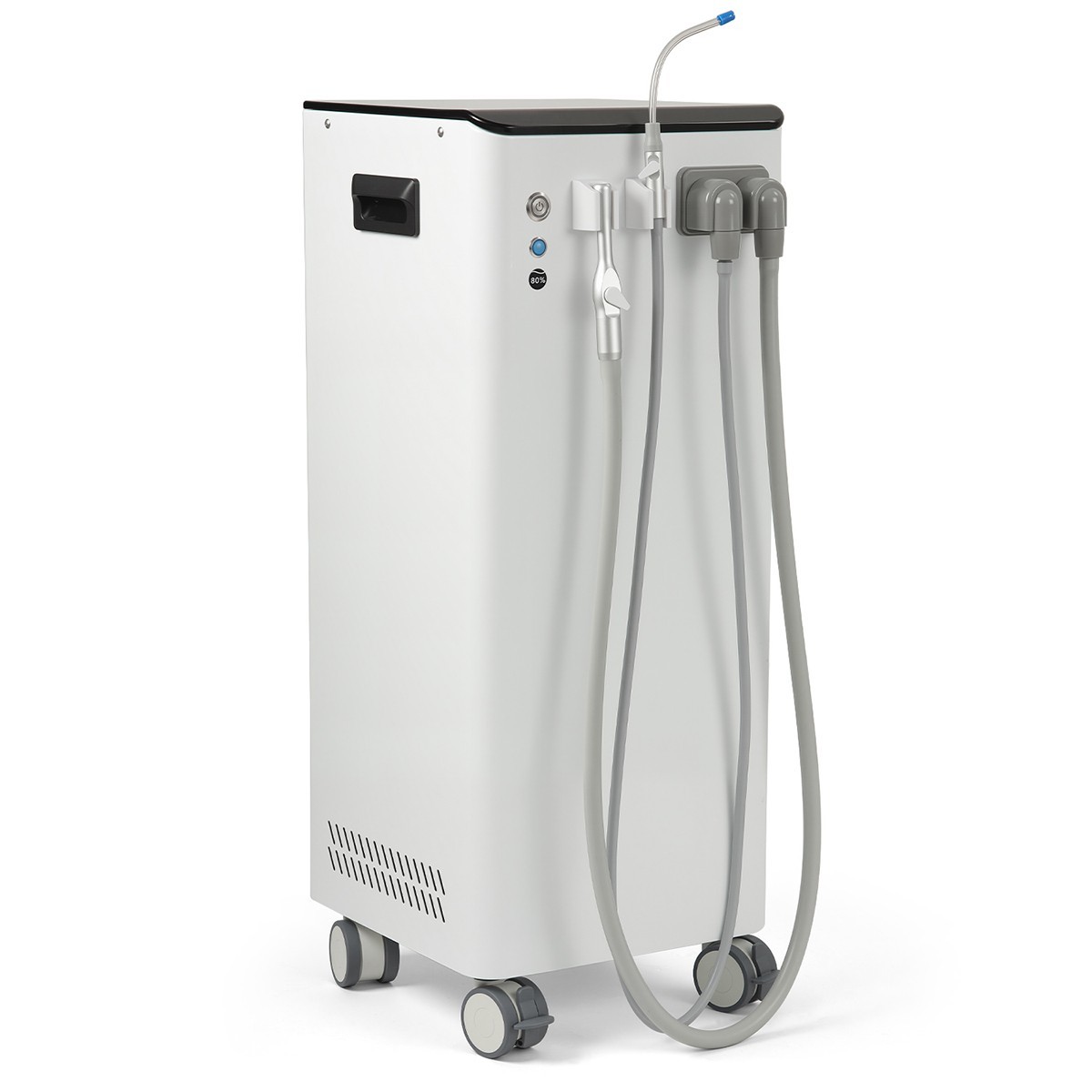 Portable Dental Suction System Mobile Vacuum Pump Machine Unit 350L/min