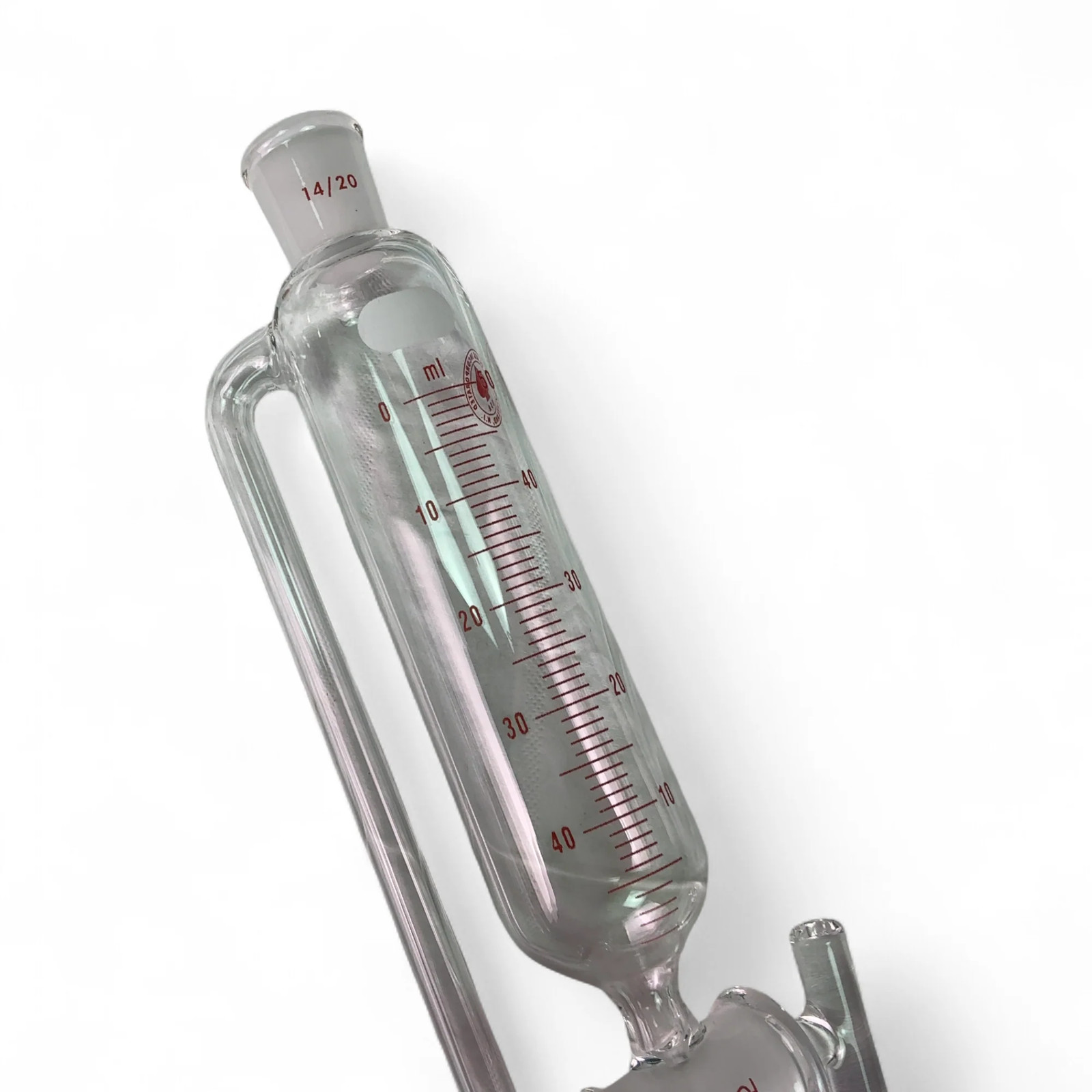 Ace Glass 50mL Graduated Pressure-Equalizing Addition Funnel w 14/20 Joint & …