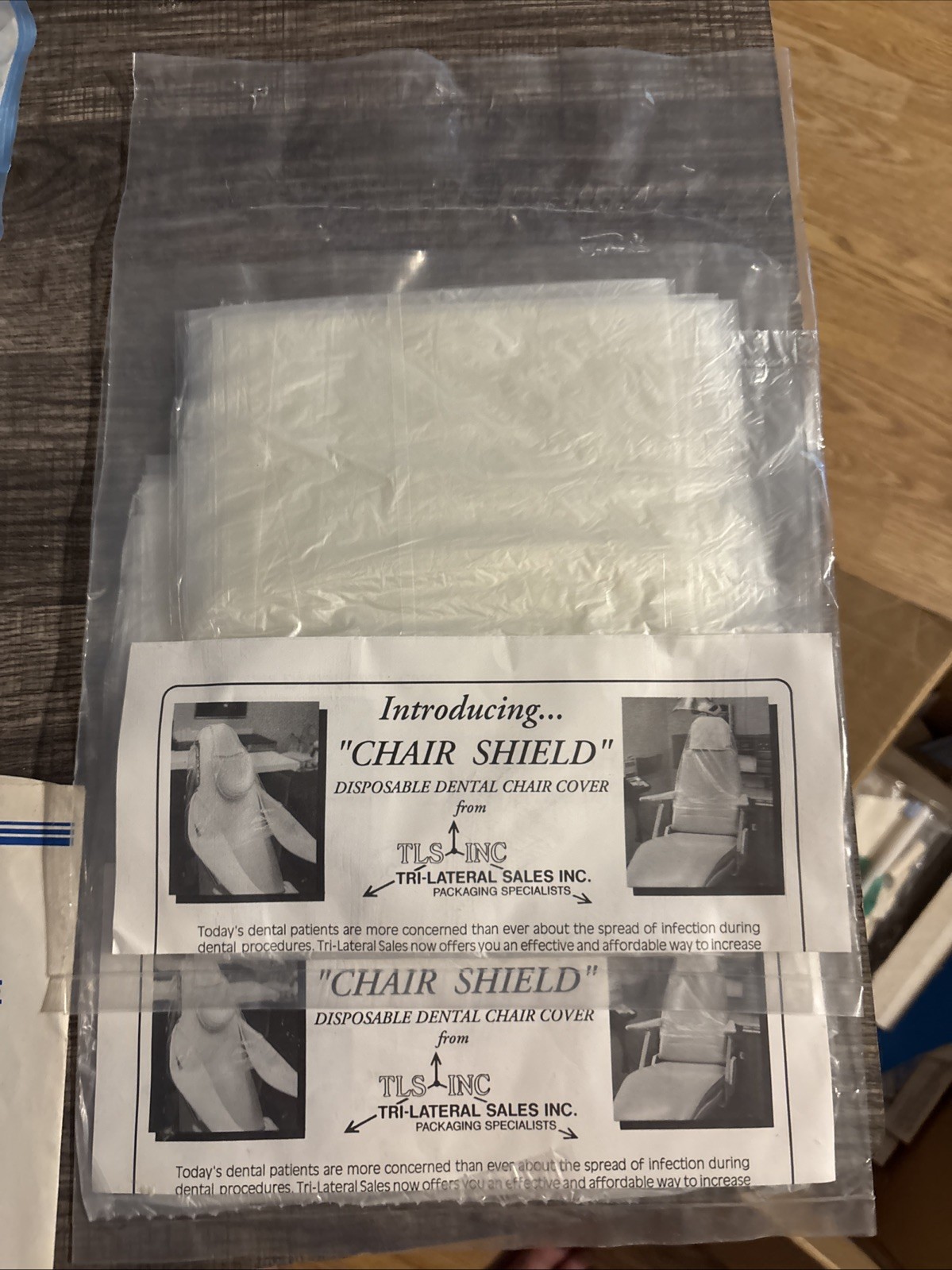 Lot of 2 Vintage Chair Sheila TLS disposable Dental Chair Covers